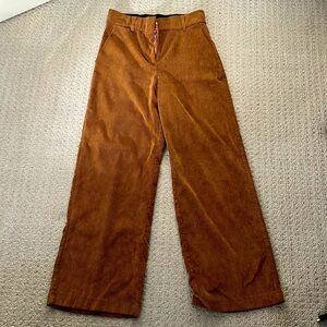Smashed Lemon Corduroy Trousers, size 8